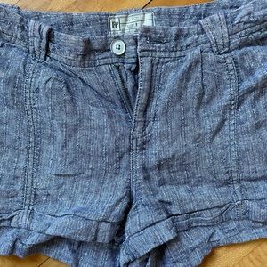 Free People relaxed denim shorts